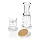 Concrete Coasters: White