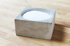 Concrete Square Pinch Bowl: Gray