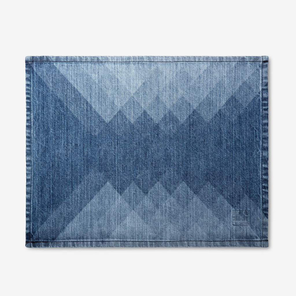 Laser Printed Denim Placemat