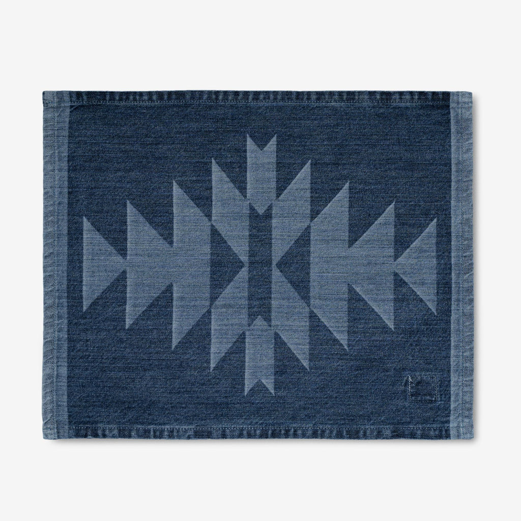 Laser Printed Denim Placemat