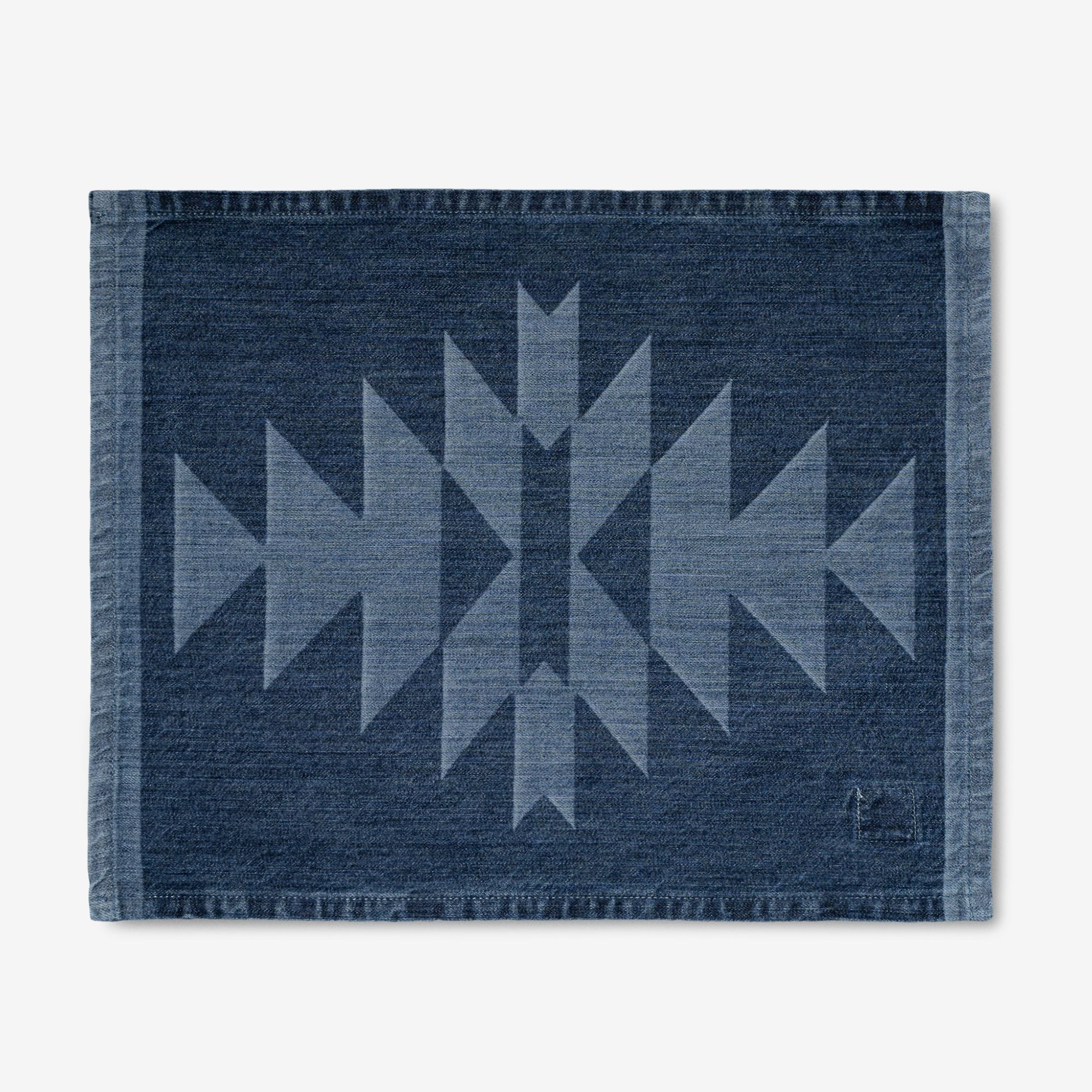 Laser Printed Denim Placemat