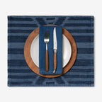 Laser Printed Denim Placemat