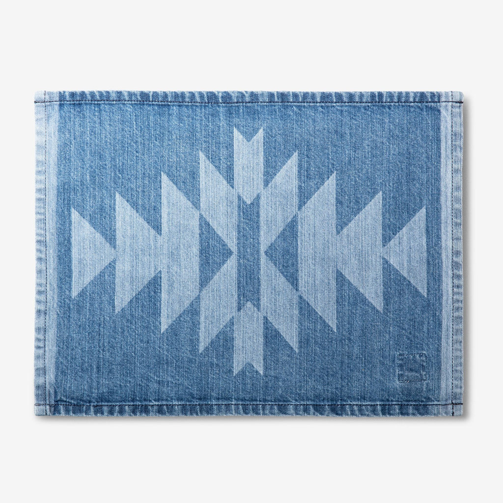 Laser Printed Denim Placemat