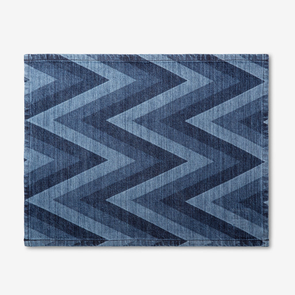 Laser Printed Denim Placemat
