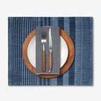 Laser Printed Denim Placemat