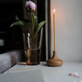 Oak Candle Holder