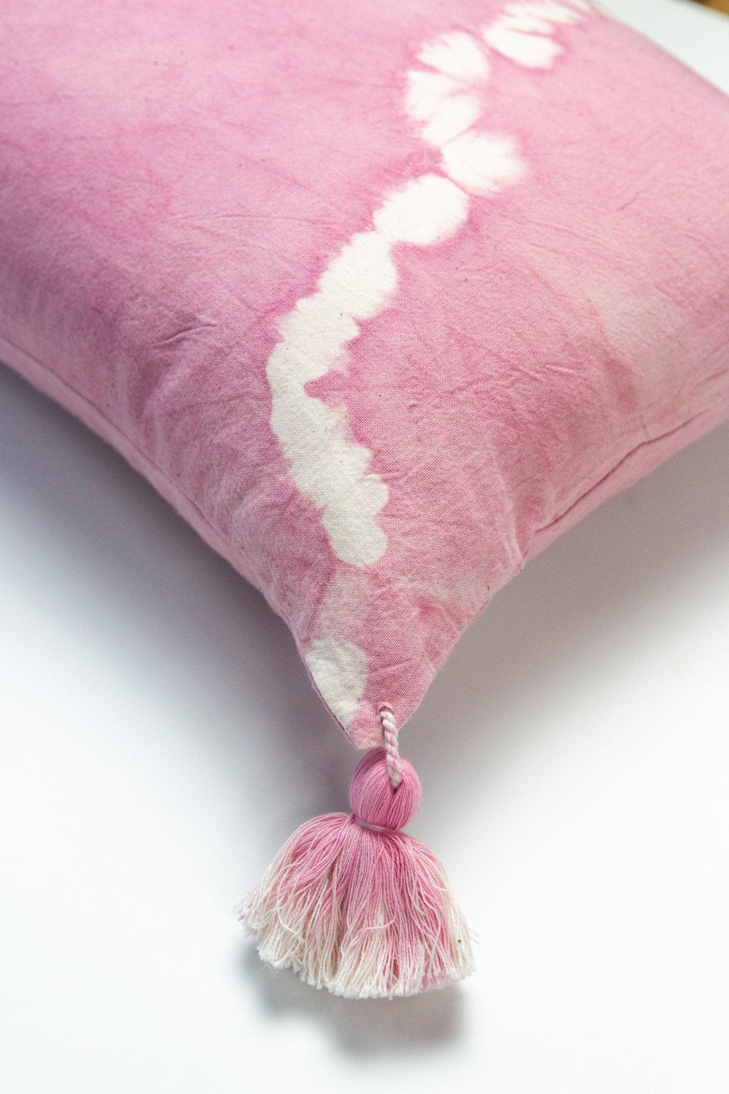 Shibori Tassel Pillows