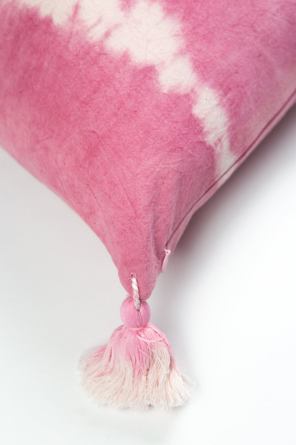 Shibori Tassel Pillows
