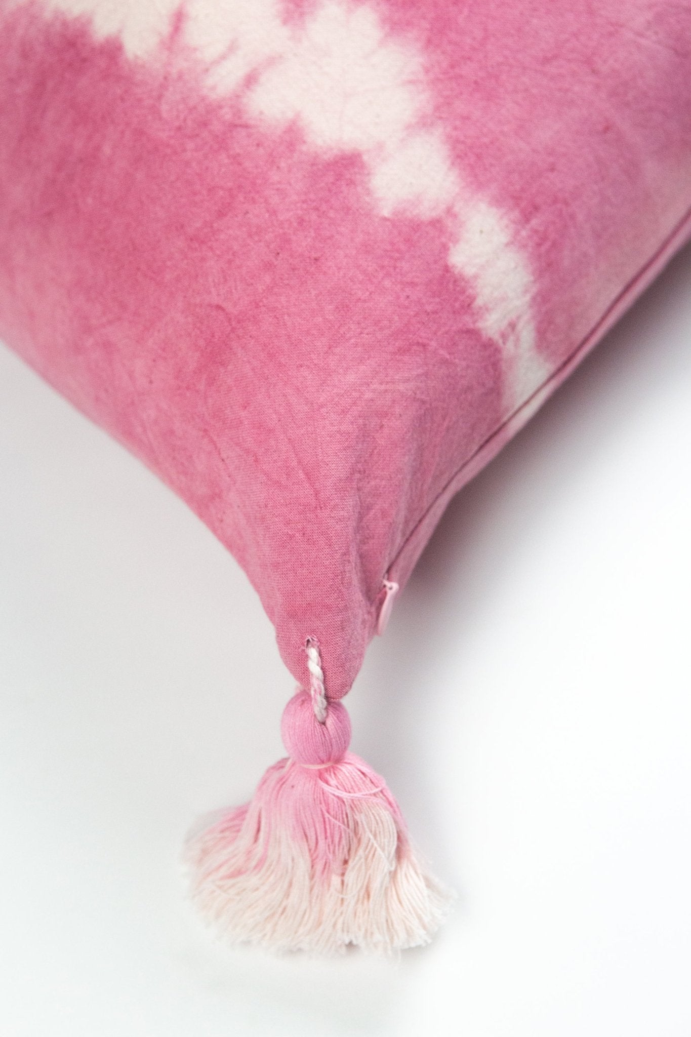 Shibori Tassel Pillows