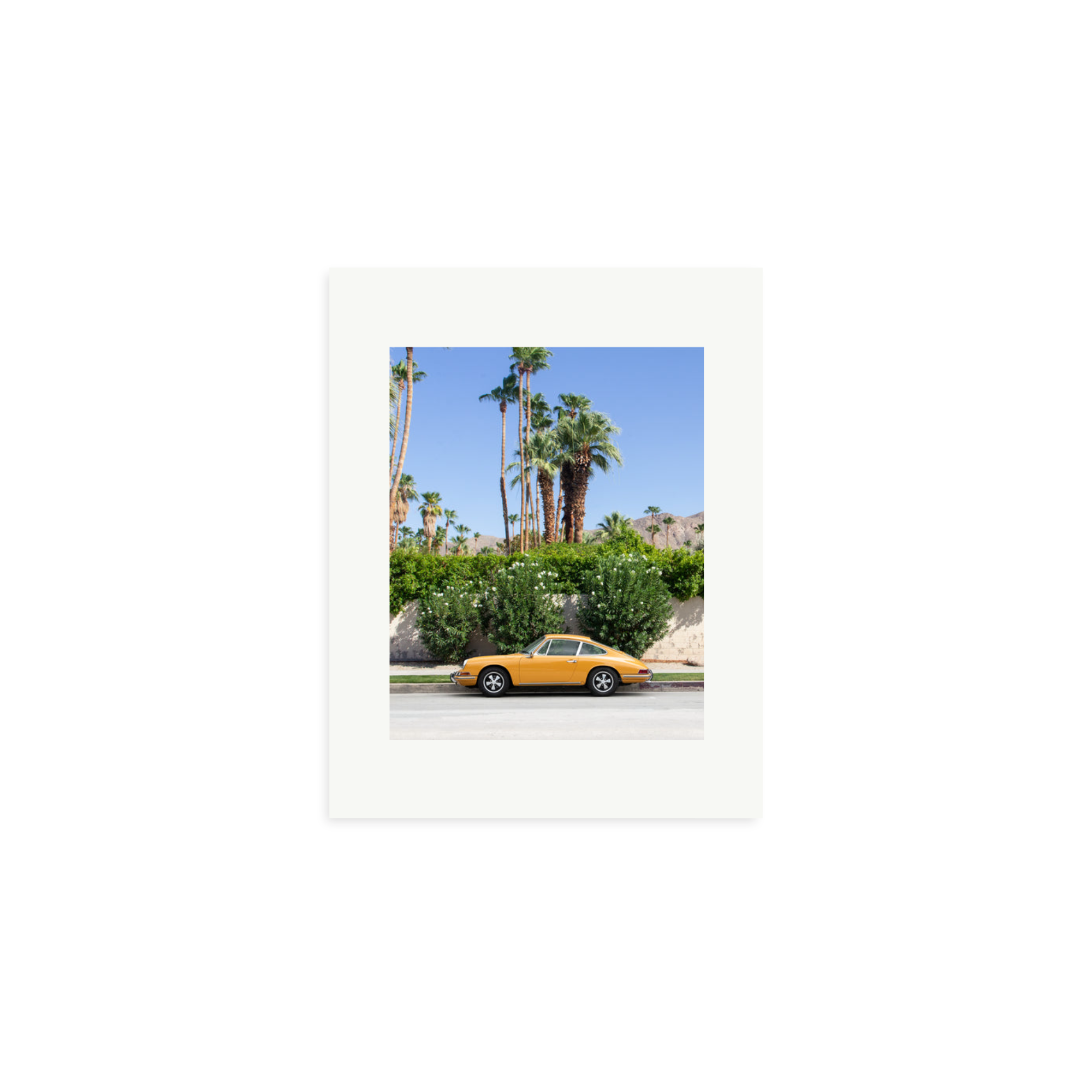 Porsche 911 in Palm Springs