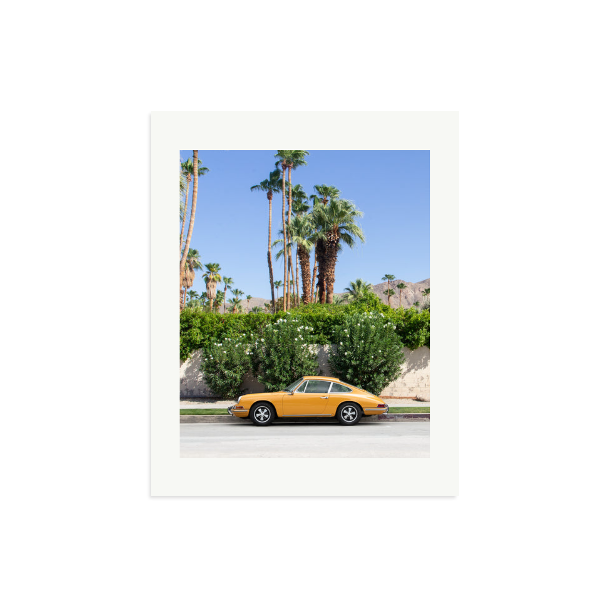 Porsche 911 in Palm Springs