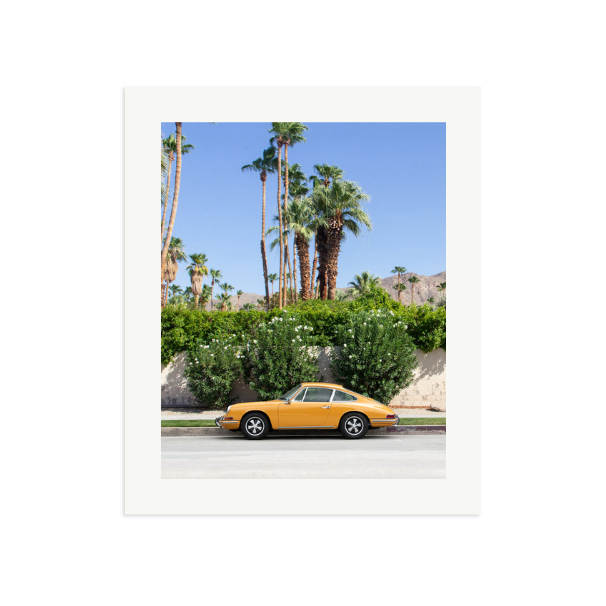 Porsche 911 in Palm Springs