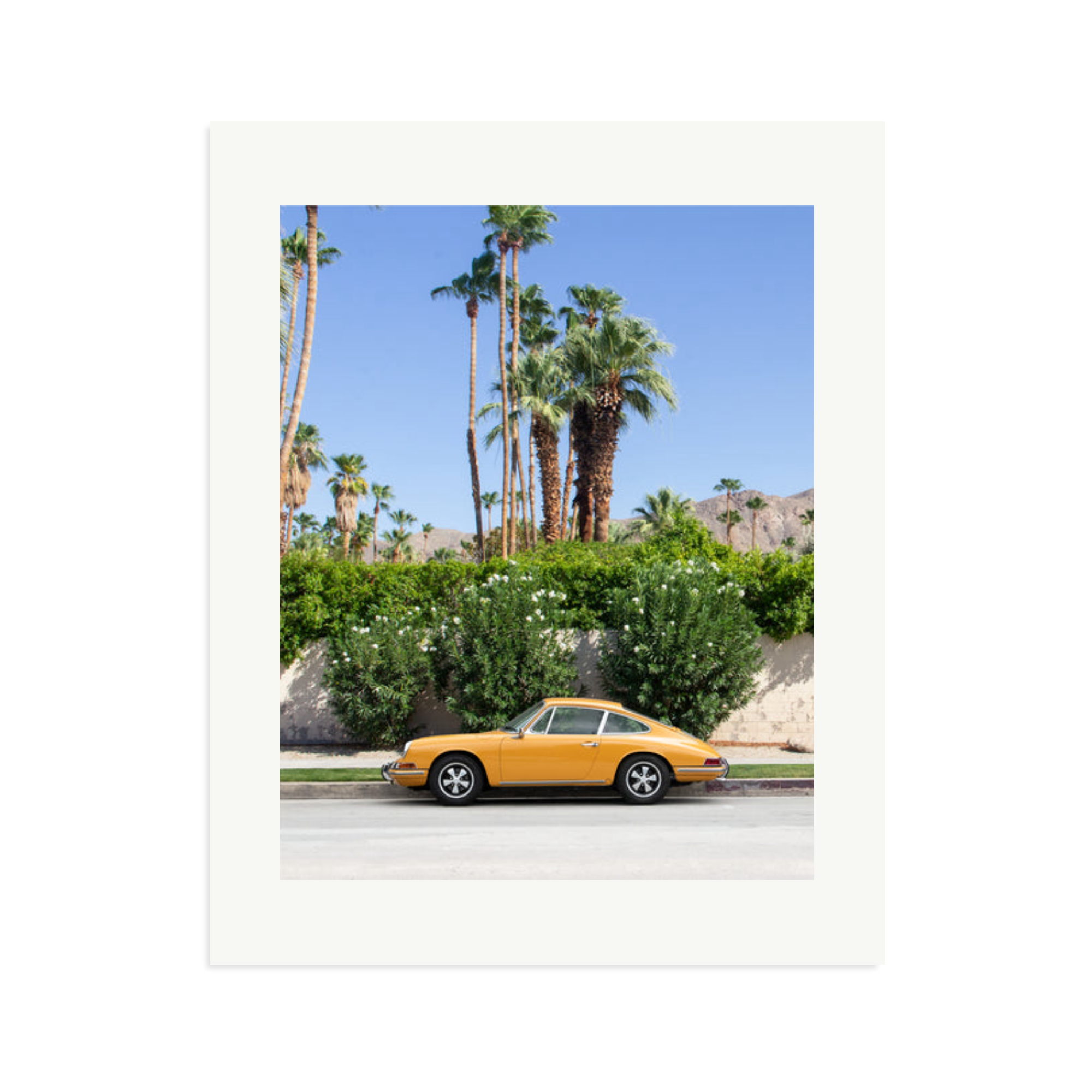 Porsche 911 in Palm Springs