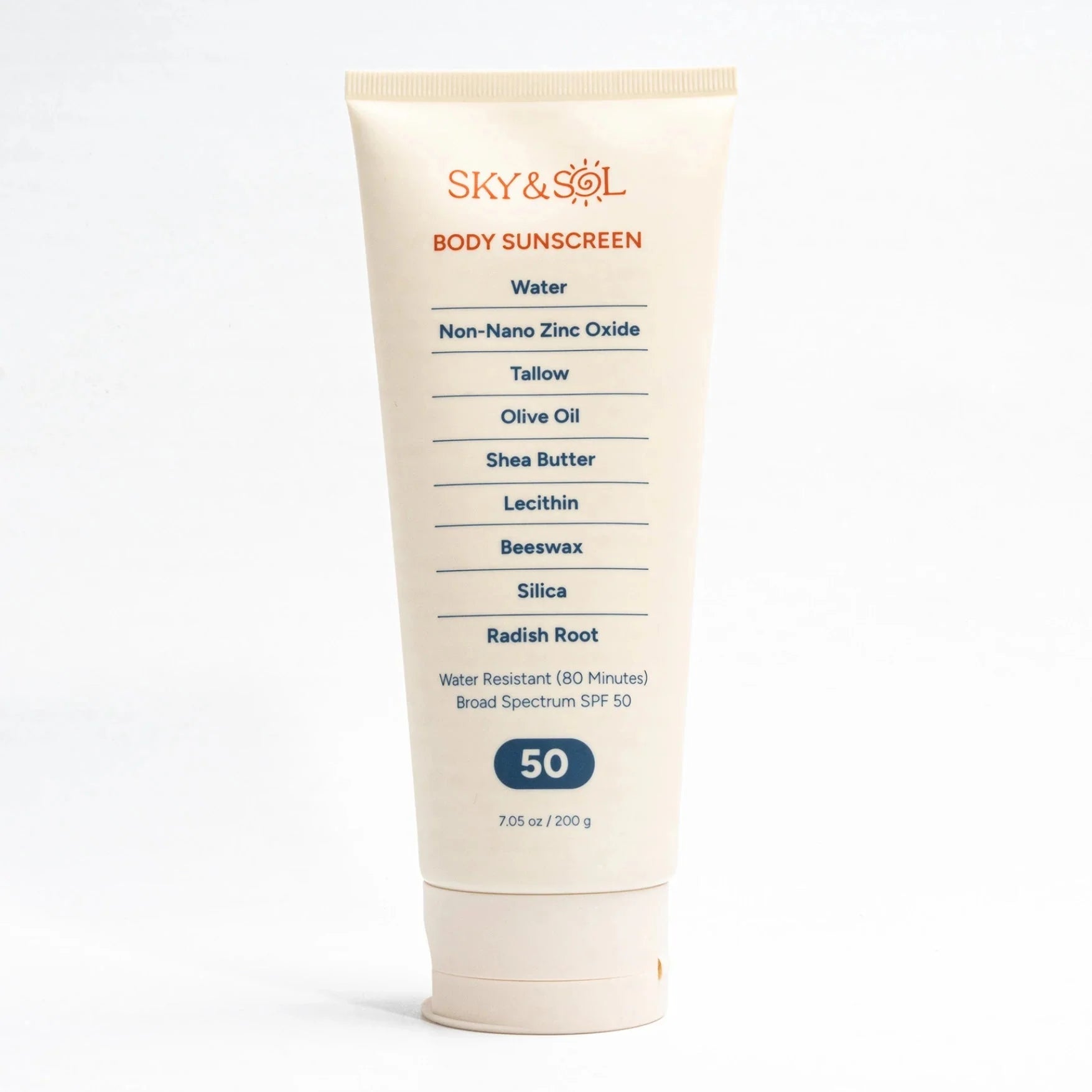 XL Sky and Sol Body Sunscreen SPF 50